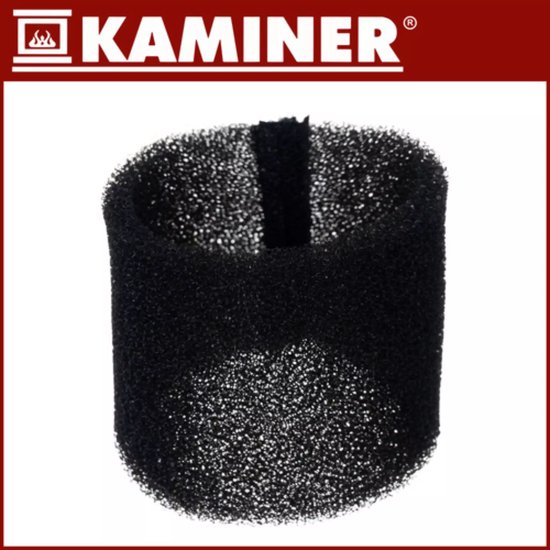 Kaminer Herbruikbaar sponsfilter 28 x 7,5 cm voor Kaminer 20 liter was- en industrieel stofzuiger