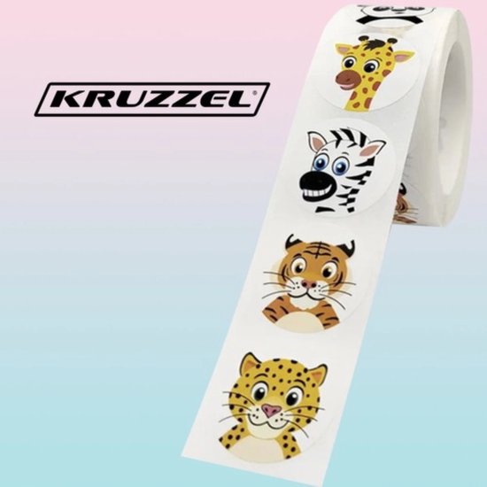 Kruzzel Motiverende Stickers - 500 Stuks voor Positieve Versterking