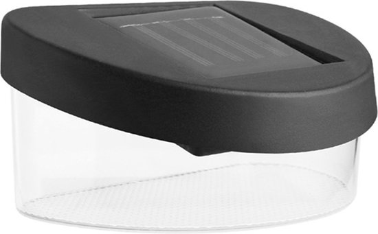 Solar Wandlamp 4 stuks - Led - Schemersensor - Tuinlamp - Zonne Energie