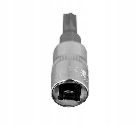 Torx TX25 bit Dop 1/4", kort, 37 mm
