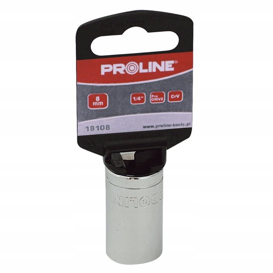PROLINE Verlengde Dop 1/4" Zeskant 4 mm L=50mm
