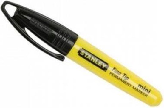 Stanley 1-47-324 Markeerstift Mini - Zwart