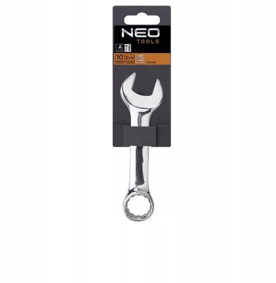 NEO TOOLS Ringsleutel 9 x 93 mm DIN 3113 Chroom-Vanadiumstaal