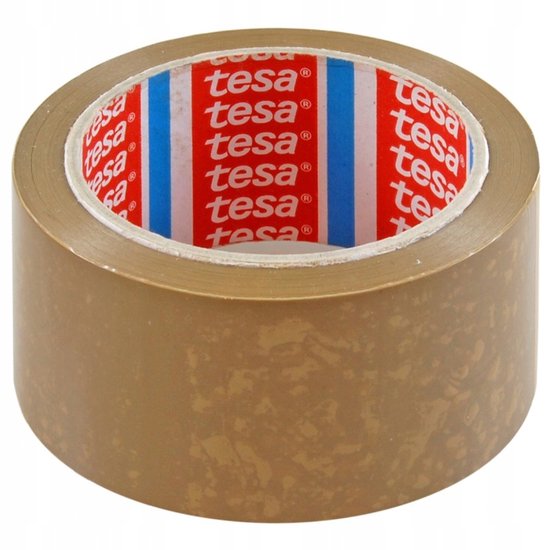 Tesa Standaard Bruine Pakkingstape Solvent 48mm x 66m