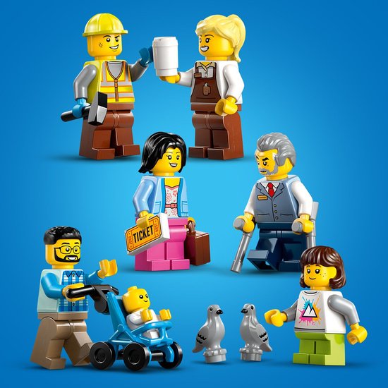LEGO® City Centraal Station, Bouwspeelgoedset - 60469