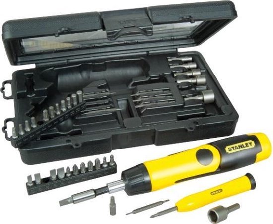 STANLEY 0-63-038 Schroevendraaier - pistoolgreep - 40-delig