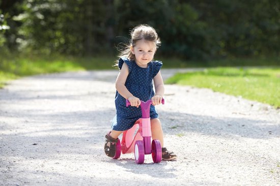 Lena Loopfiets Roze - Voor kinderen vanaf 1 jaar - Evenwichtsgevoel trainen