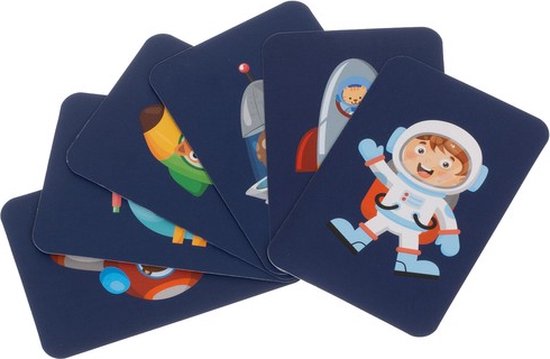 Kruzzel Magnetische Puzzel - Ruimte - 50 Magneten & 6 Kaarten