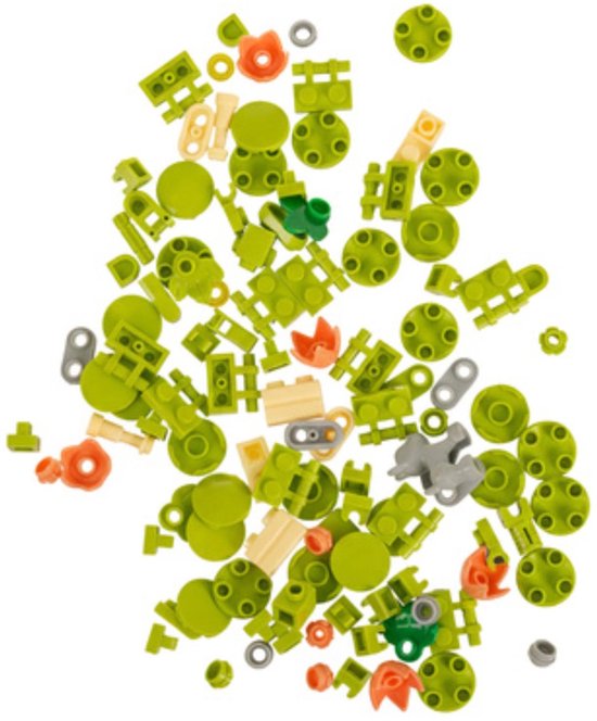 Ruhhy Creatieve bloemen bouwblokken 172 stuks – educatieve en kleurrijke 3D bouwset voor kinderen