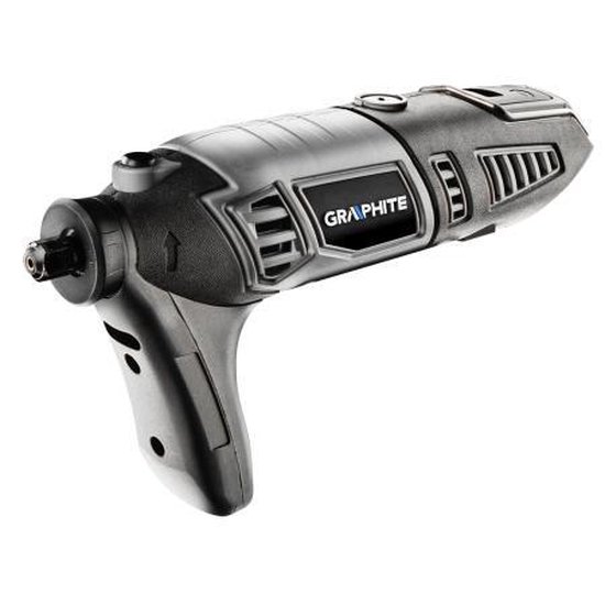 Mini Slijpmachine 170 Watt + 190 Accessoires in koffer - GRAPHITE