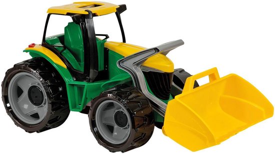 LENA - Tractor met schop en aanhanger - 108 cm - Europese topkwaliteit