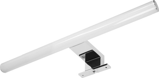 PEEGEL LED spiegellamp Mirror lamp  Badkamerverlichting, Zilver ,9W 810lm,  60 cm lang, kunststof + acryl ,4000K Wit licht