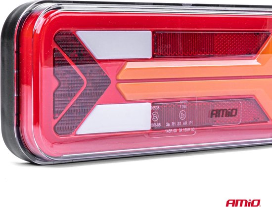 AMiO RCL-09-R Dynamische LED Achterlicht – Rechts Multifunctionele Vrachtwagenverlichting Aanhanger Bus Achterlamp