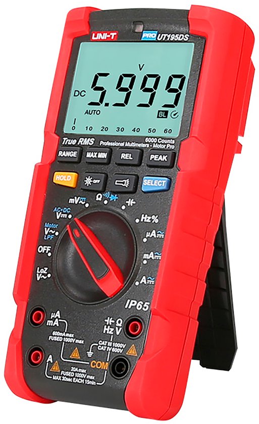 Uni-T PRO UT195M - Multimeter - True RMS - Solid Constructie