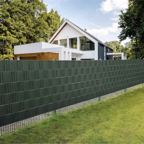 Gardlov Vlechtband Hekwerk - 19 cm x 35 m - UV-bestendig - Groen