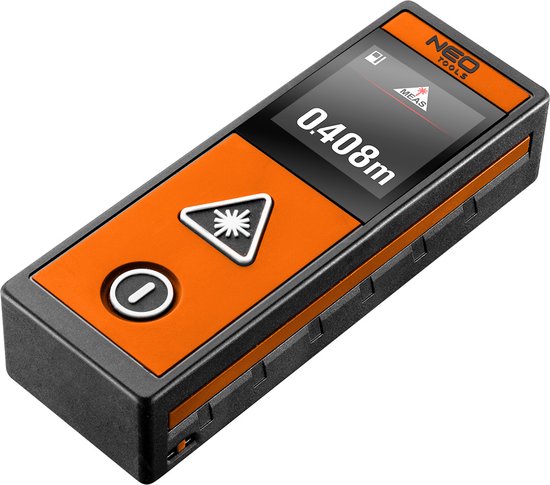 NEO afstandmeter 40m, touch screen met laser