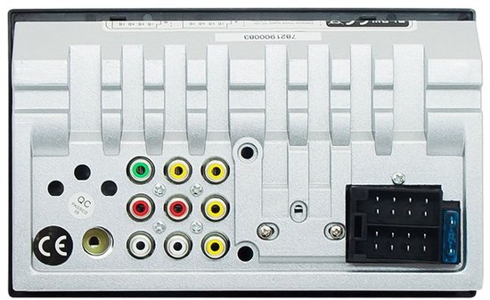 Blow AVH-9810 2DIN Autoradio 7" – Bluetooth 5.0, MicroSD, LED-display, zwart