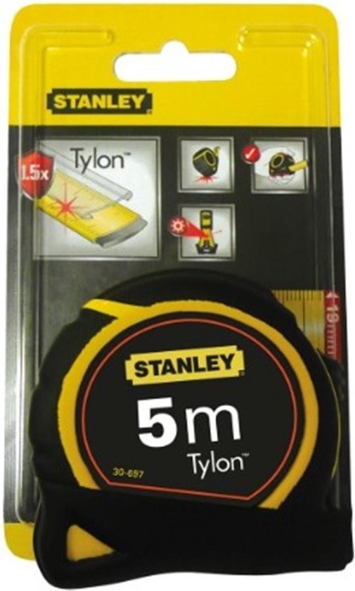 STANLEY Tylon 0-30-697 Rolbandmaat - lengte 5m - breedte 19 mm