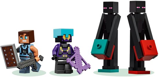 LEGO Minecraft 2in1 De Enderman Toren Speelgoed voor Kinderen - 21279