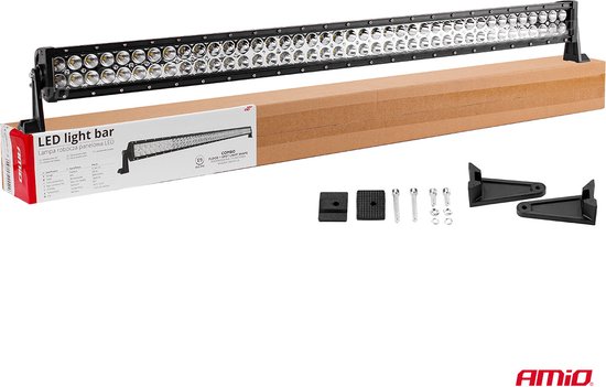 LED Lichtbalk - Dubbele rij - Rechte balk - 240W 24000LM - Combo