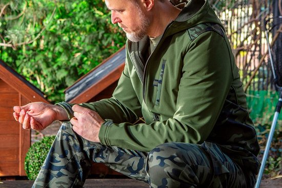 SOFTSHELL JACK CAMO, MAAT XXL
