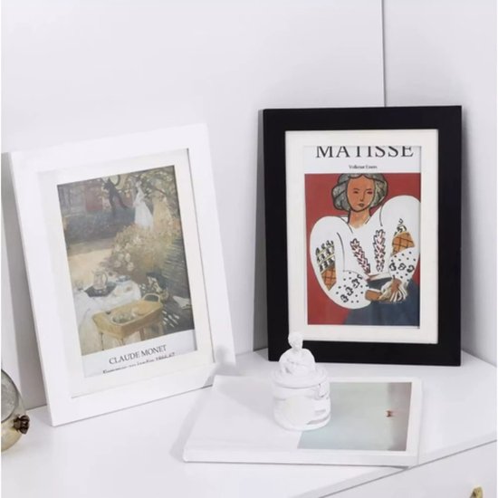 Malatec Kruzzel Art Kinderkunstlijst – Wissellijst voor 150 A4 Tekeningen – Wit