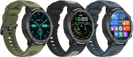Tracer - Sporthorloge - Bluetooth 5.2 BLE, 1,39'' IPS, SMR11 HERO