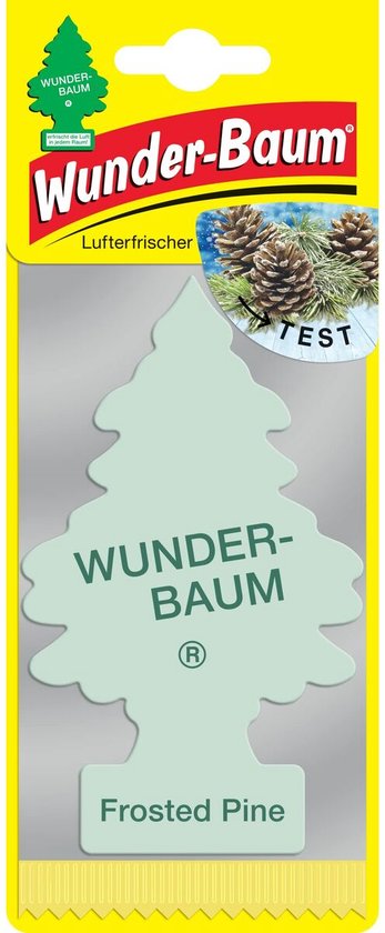 Wonderboom Luchtverfrisser Frosted Pine - auto geurtje - auto parfum - Arbre Magique