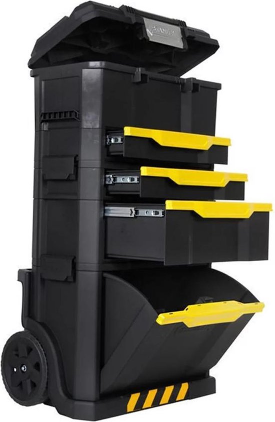 STANLEY Gereedschapswagen 1-79-206 - 3in1 - Telescopische handgreep - Trolley
