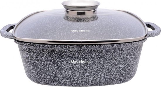 Klausberg 7531 - Marmerlook pan - 26 cm - 5.5 liter