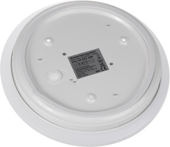 Maclean MCE347 - Plafondlamp met Bewegingssensor - 12W 950lm 4000K IP44