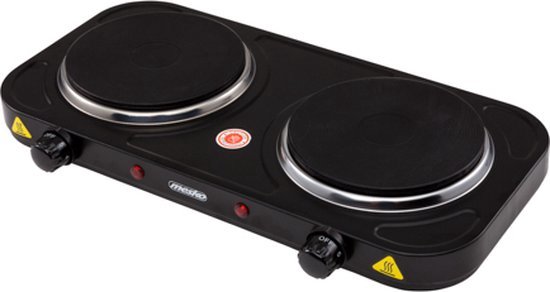 Mesko MS 6509 - Elektrische dubbele kookplaat - 2000 Watt