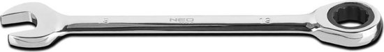 Neo Tools Steek/Ratelsleutel 17mm CrV Staal TUV M+T