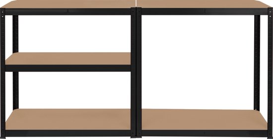 Rebel - Magazijnrek - 180x90x40cm - 750kg - Systeem zonder Schroeven
