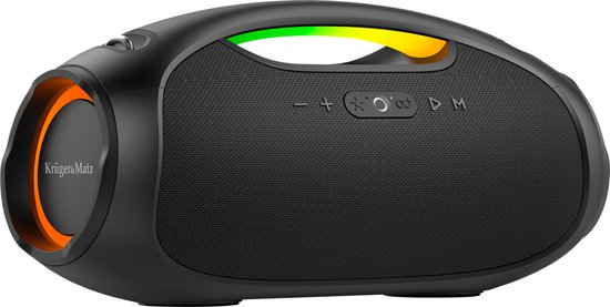 Krüger&Matz Street X-BASS - Draagbare Bluetooth Speaker - Waterbestendig - 60W Vermogen