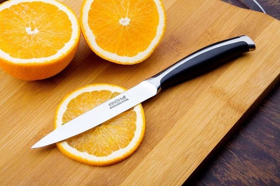 Kinghoff - Stalen Universeel Mes - 12cm - Ergonomische Handgreep