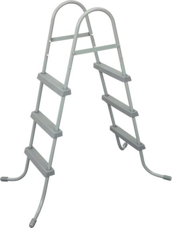 Bestway opblaaszwembad - 457x107cm - met pomp en trap - rotan