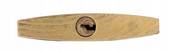 MEGA Messing Hangslot met Lange Beugel - 50mm - 3 Sleutels