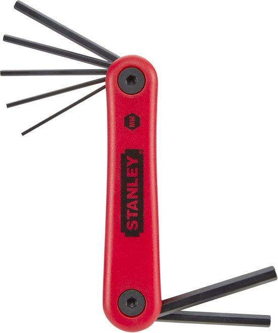 STANLEY Stiftsleutelset 7 Dlg 1,5-6mm 4-69-261