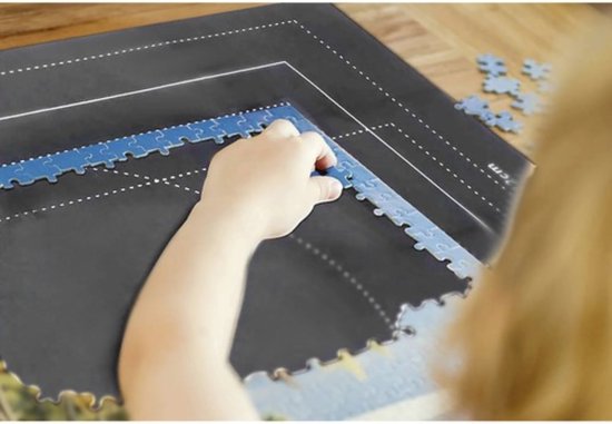 Malatec puzzelmat - Puzzel opbergmat - Puzzel beschermingsmat - Puzzelmat met hoes -