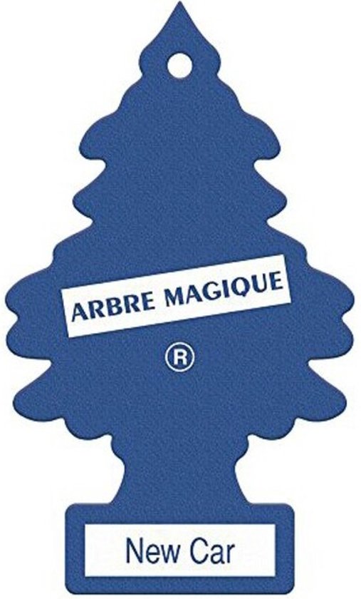 Wonderboom Luchtverfrisser New Car - auto geurtje - auto parfum - Arbre Magique