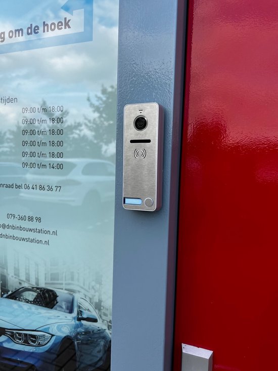 Vibell modulaire video deurintercom set met groot 7 inch scherm