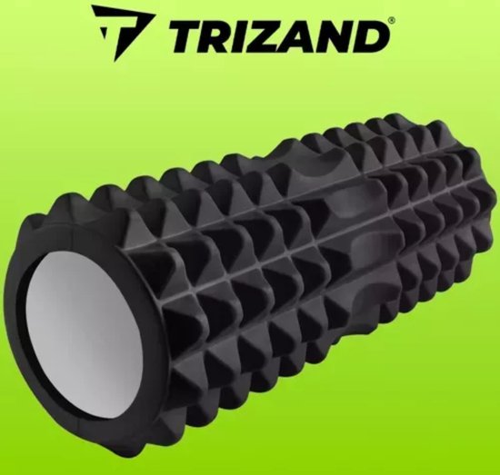 Trizand Yoga Roller - Zwart - Ideaal voor Spierontspanning en Zelfmassage