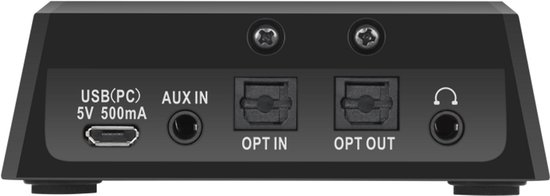Krüger&Matz KM0352 - 2-in-1 Bluetooth BT-1 audio ontvanger en zender (Apt-X, NFC)