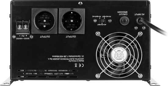 KEMOT PROsolar - Omvormer - 2500W - 24V - Zwart