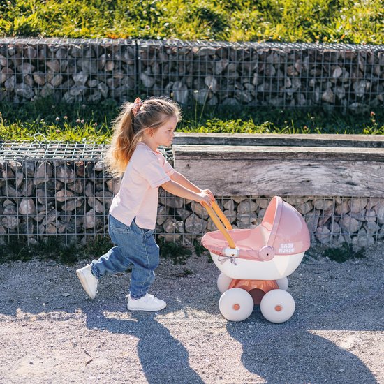 Smoby Baby nurse - Poppenwagen - Knuffelwagen - voor poppen tot 42 cm