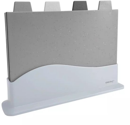 SET VAN 4 KEUKENPLANKEN IN EEN STANDAARD KINGHOFF KH-1743
