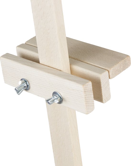 Set van twee Schildersezel van beukenhout - 150 cm