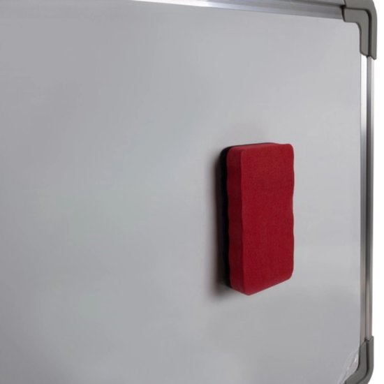 Maaleo Whiteboard - 60x40 cm - Magnetisch - Inclusief Markers, Magneten en Spons