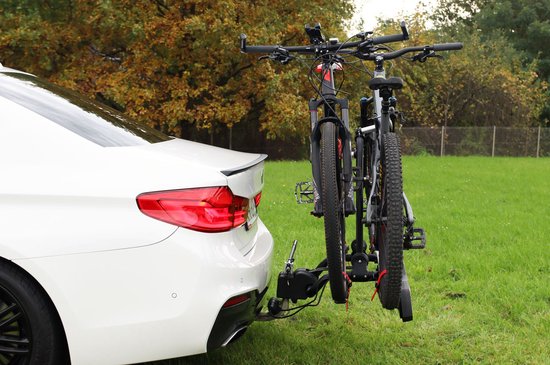 Fietsen drager - 2 fietsen - kantelbaar - 13 Polig stekker - Trekaak fietsendrager